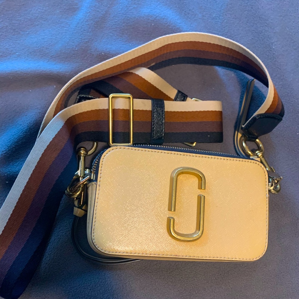 Marc Jacobs Snapshot Camera Bag(Beige Yellow)